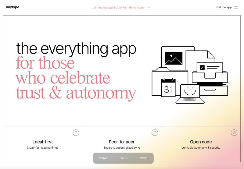 Featured image of post 「工具经验」摆脱负担，迎接轻量美观的知识管理：我如何运用Anytype管理日常记录