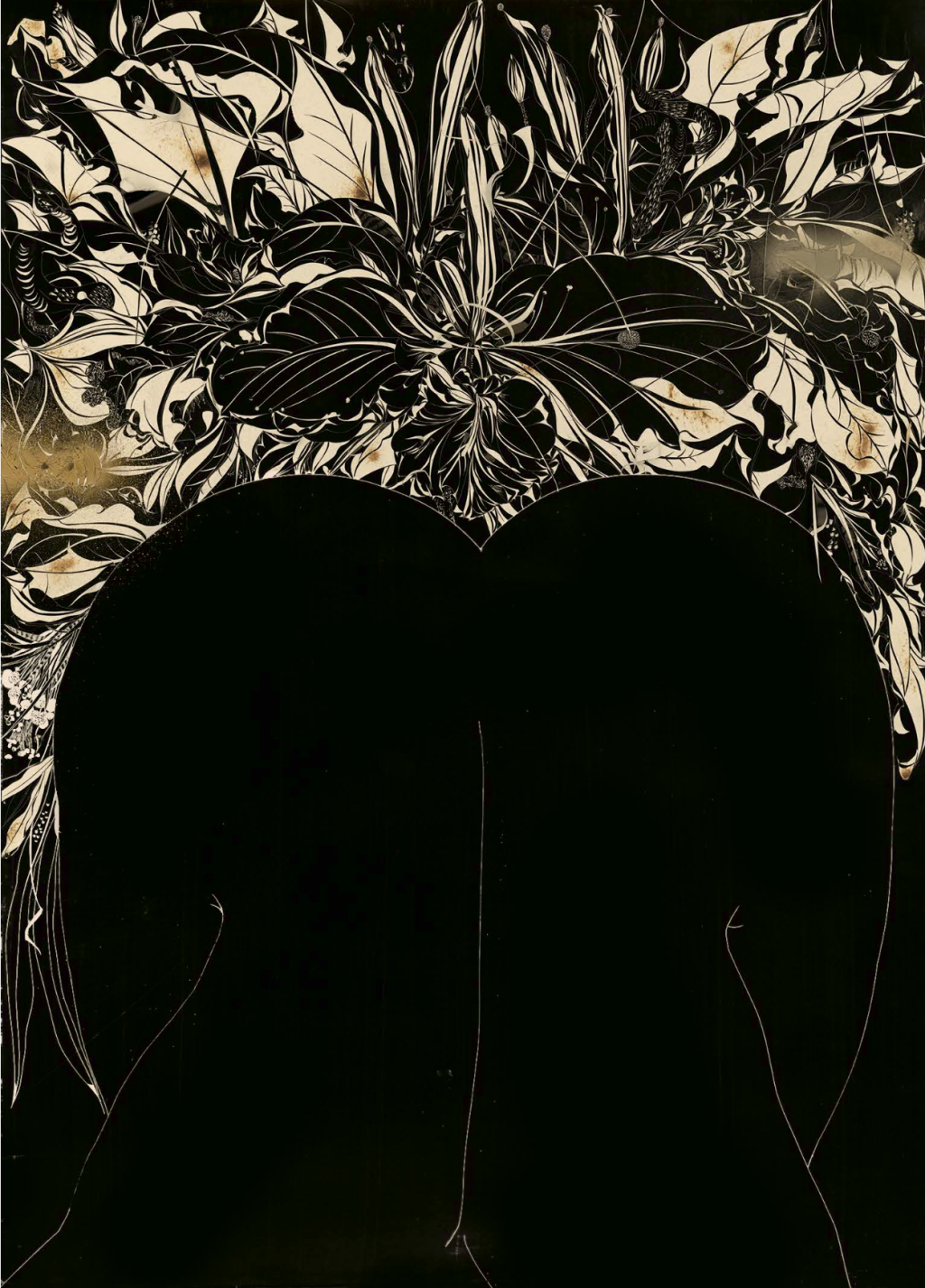 《诗经系列》 纸上综合材料 110X79cm 2023年