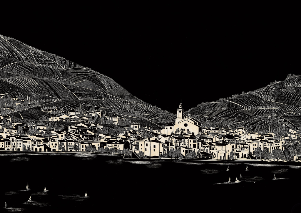 《西班牙的海》 120X100cm 2000年