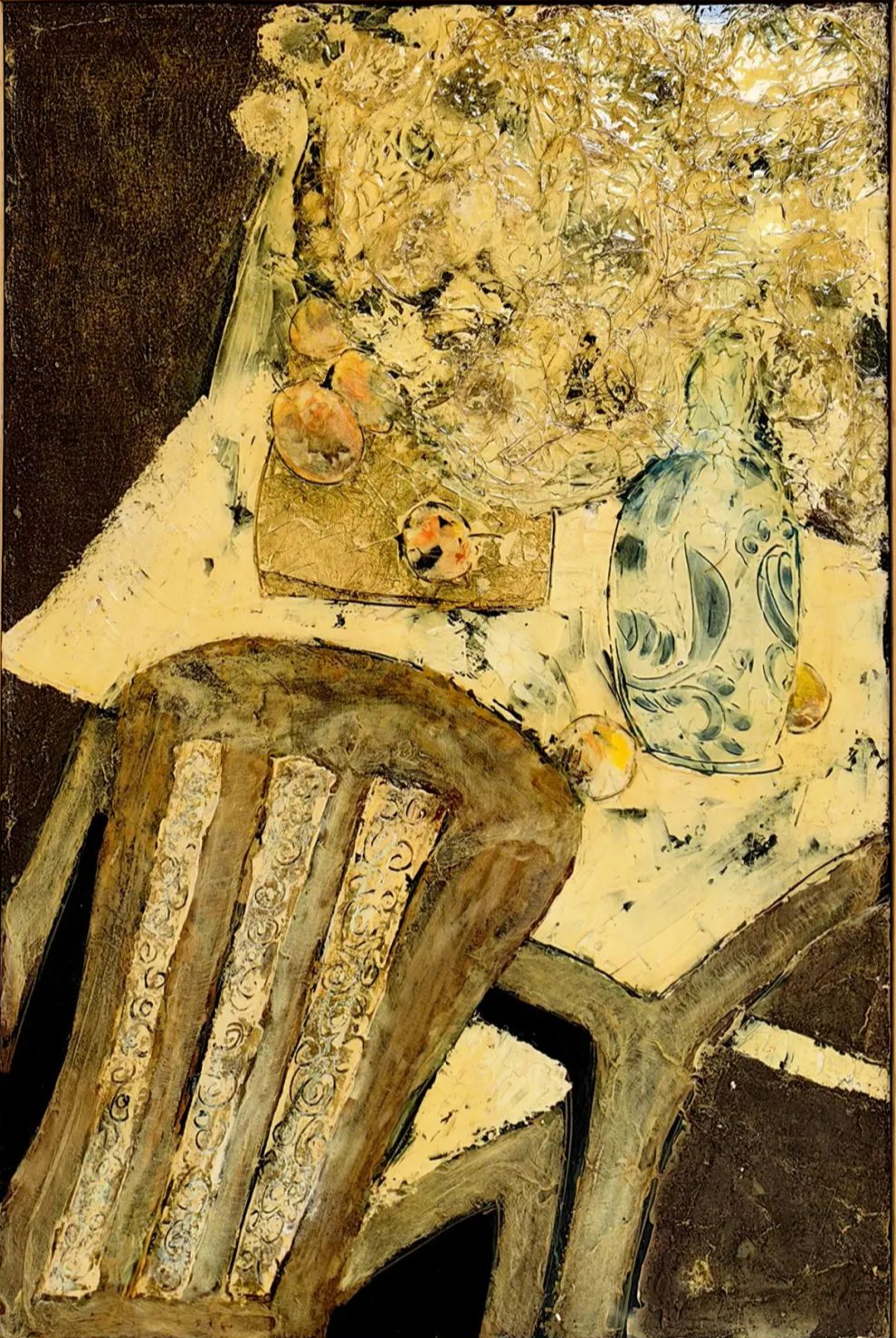 华语系列（漆画）廖雨注 80×120cm 2019年作