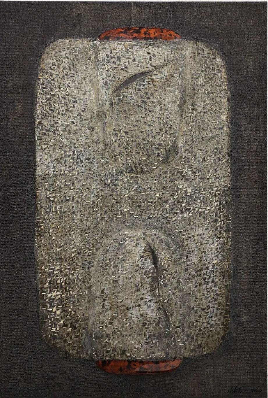 干漆再造实验室—03号标本（漆画）张辰冬 120×80cm 2022年作