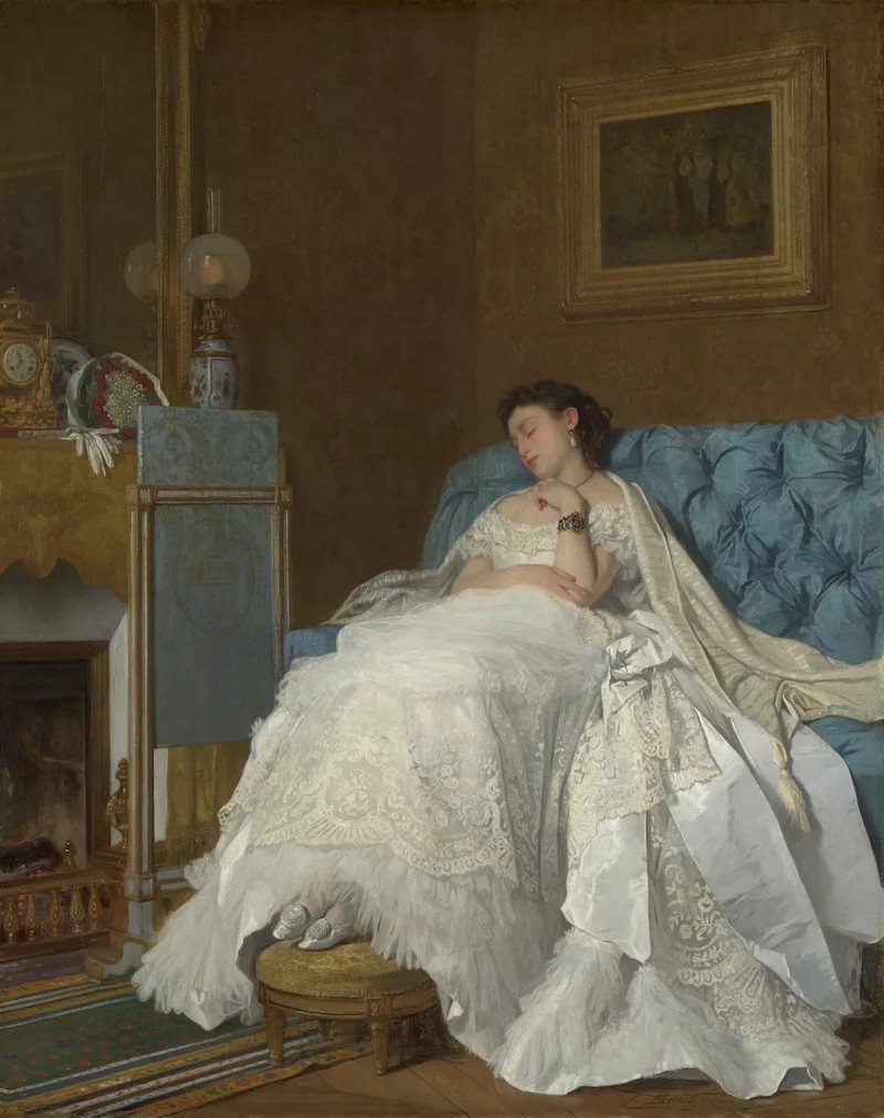 约翰·辛格·萨金特（John Singer Sargent）于1908年创作的《康诺特公爵夫人路易丝·玛格丽特公主肖像》