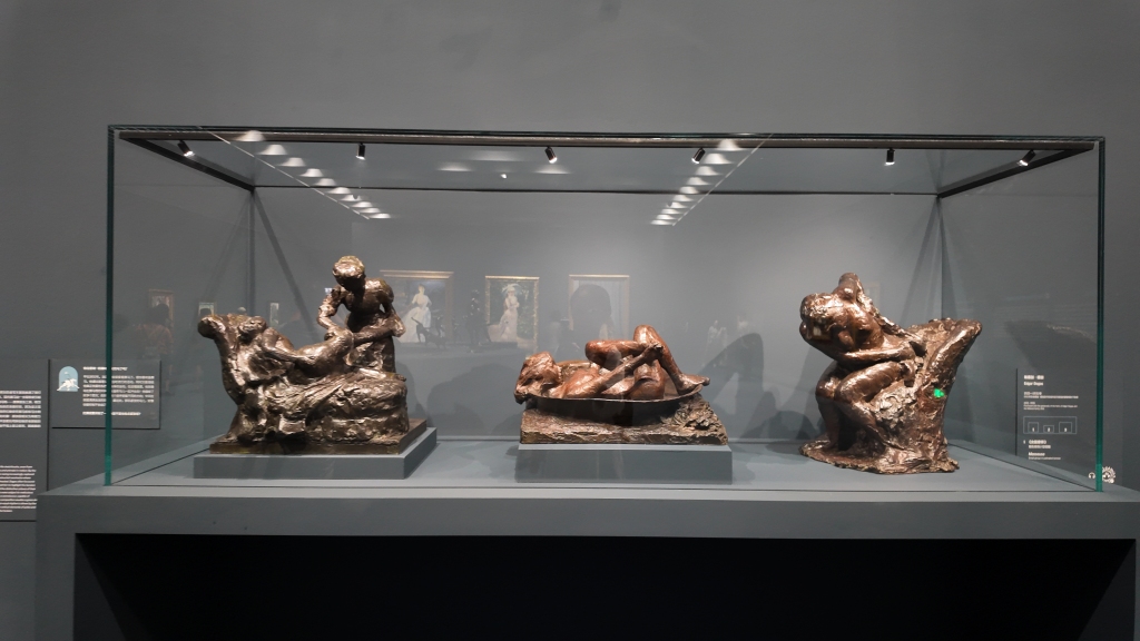 《女按摩师》《浴盆》《女人坐在扶手椅上擦拭身体左侧》（1921-1931）