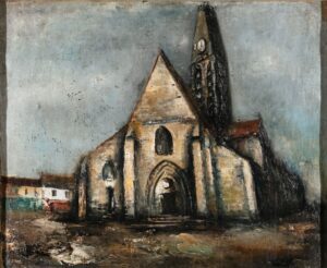 佐伯祐三 《教会》 1924
