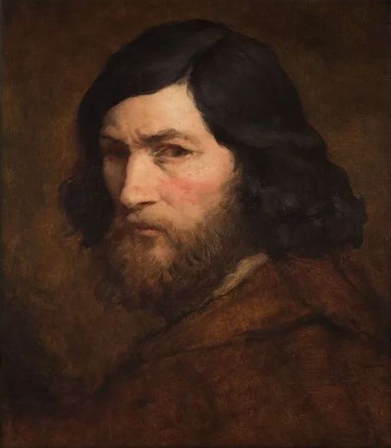 米勒《自画像》