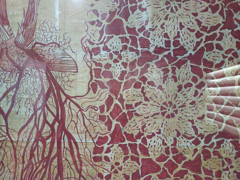 Annalee Davis, “Saccharum officinarum and Queen Anne’s Lace” (2015)