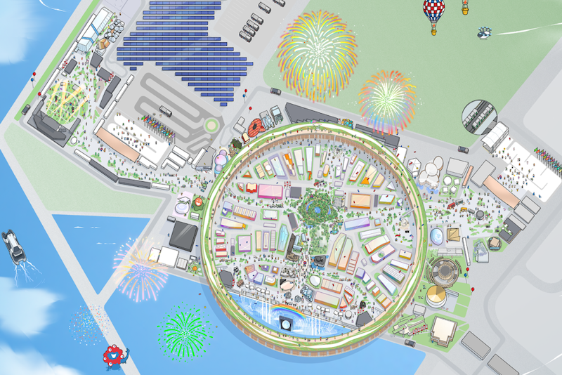 2025年大阪世博园区规划