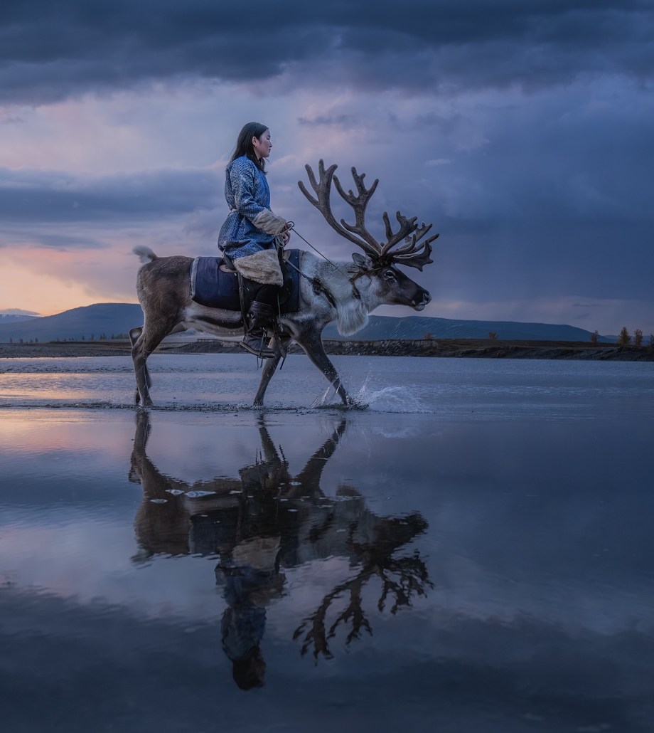 蒙古北部的驯鹿部落 摄影师Daniel Kordan