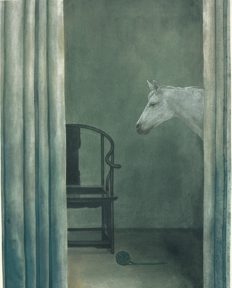 徐累《茫》 58×46cm 纸本 1994年