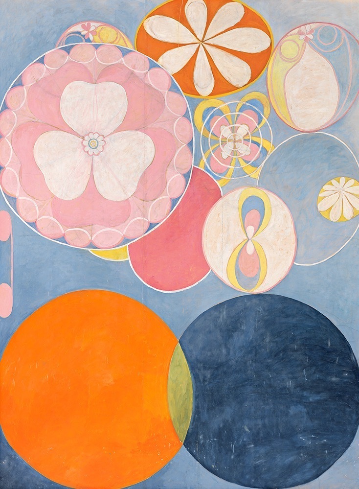 希尔玛·阿芙·克林特展 希尔玛·阿芙·克林特（1862-1944）是瑞典艺术家，早在1906年便完成自己的第一幅抽象绘画，比康定斯基、马列维奇、蒙德里安等人更早地涉足抽象艺术领域，因此被视为西方抽象绘画艺术的重要先驱者。这是艺术家亚洲的首次大型回顾展，以其代表作系列“神殿绘画”为中心，共展出约140件作品，结合相关文献资料，全面回顾阿芙·克林特的艺术生涯，探求她的创作特色及灵感源泉。