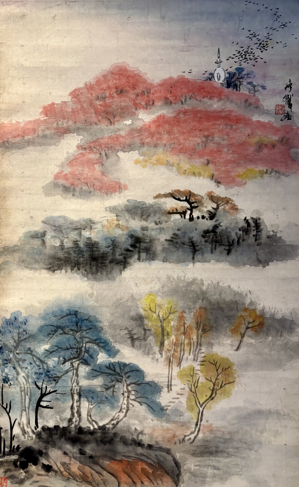 钱瘦铁画作