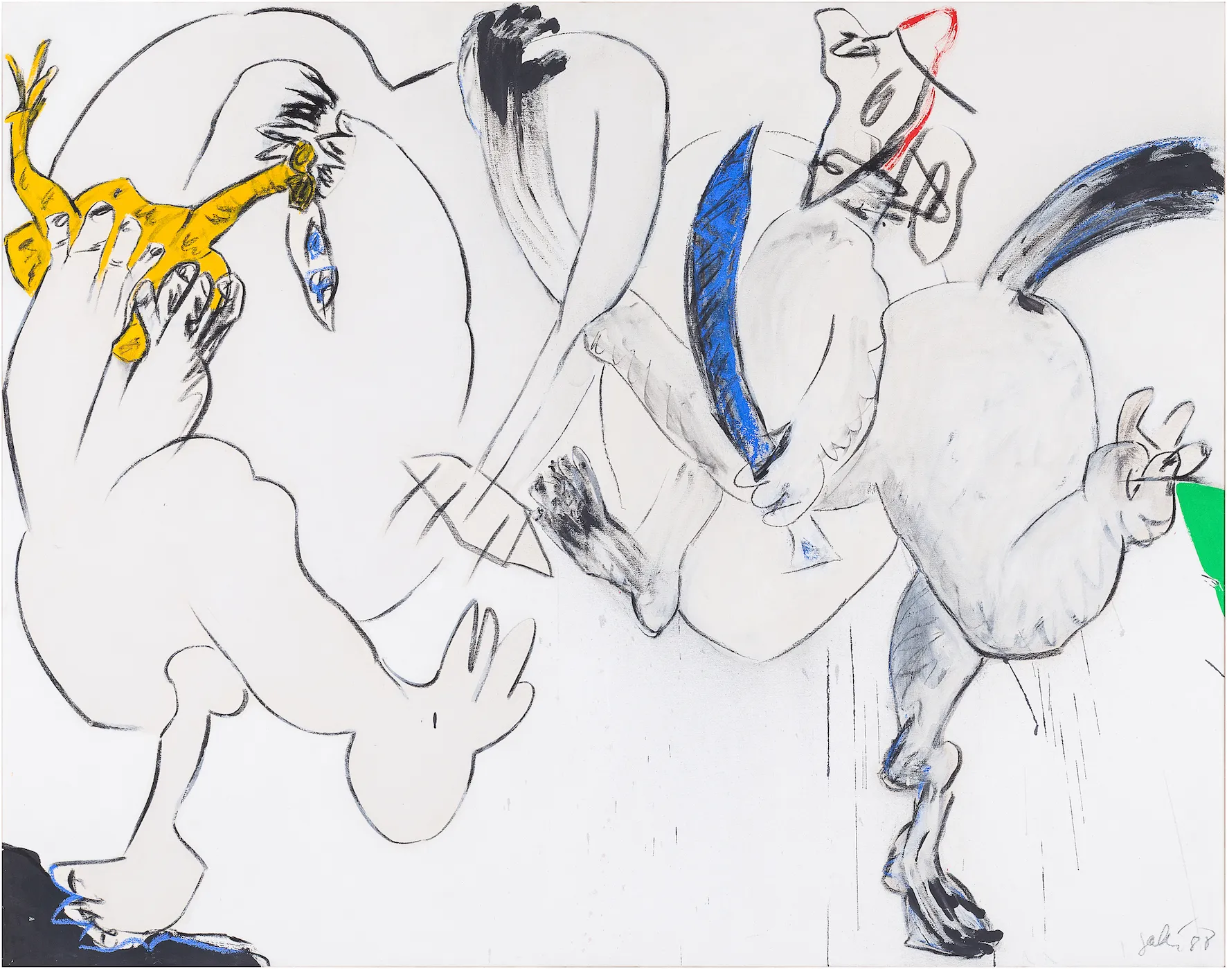 Galli, “o.T., (750 Jahre Galerie Nothelfer)” (1988)