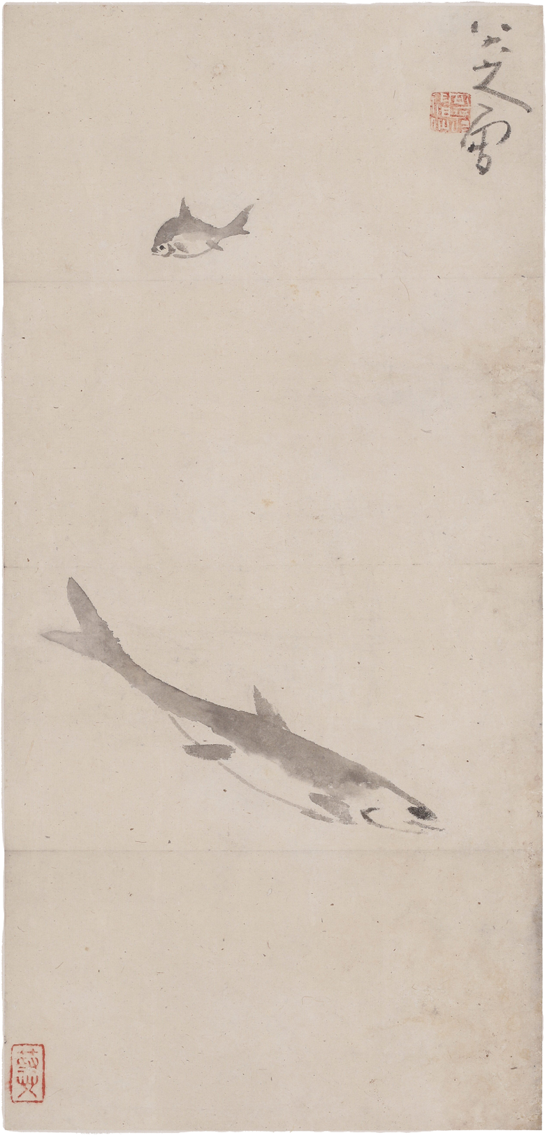 八大山人《渔乐图》 江苏省国画院藏