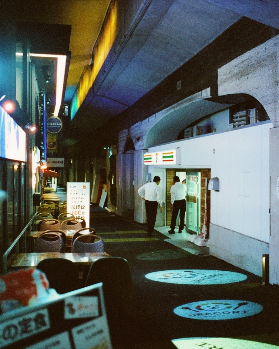 夜晚的东京街头，摄影师Angelo胶片影像