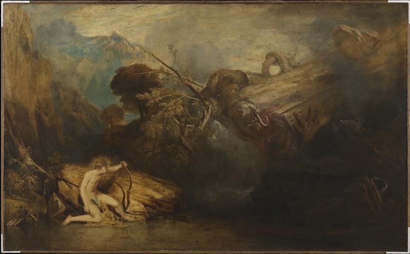 透纳，《阿波罗与巨蟒》，1811年，英国泰特美术馆