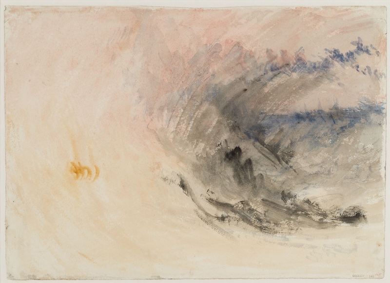 透纳，《海与天空》，英国泰特美术馆